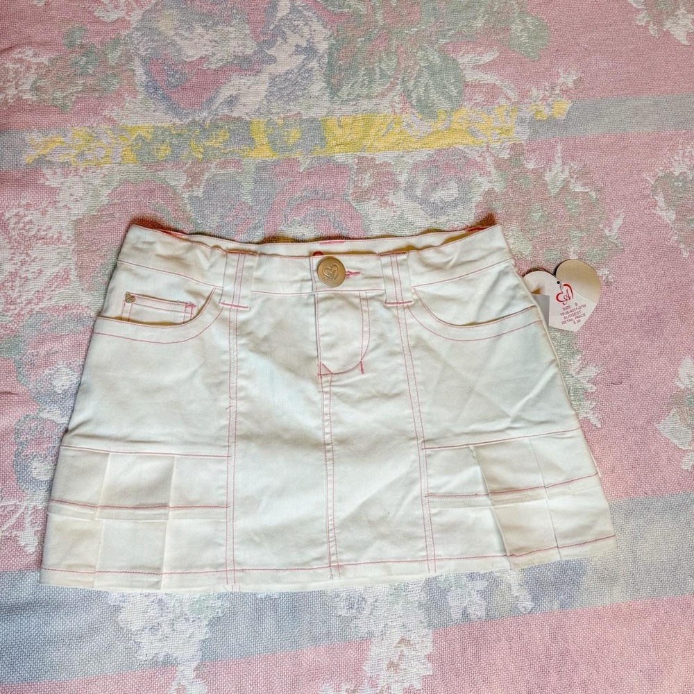 A Jeans Mini Skirt Size 3